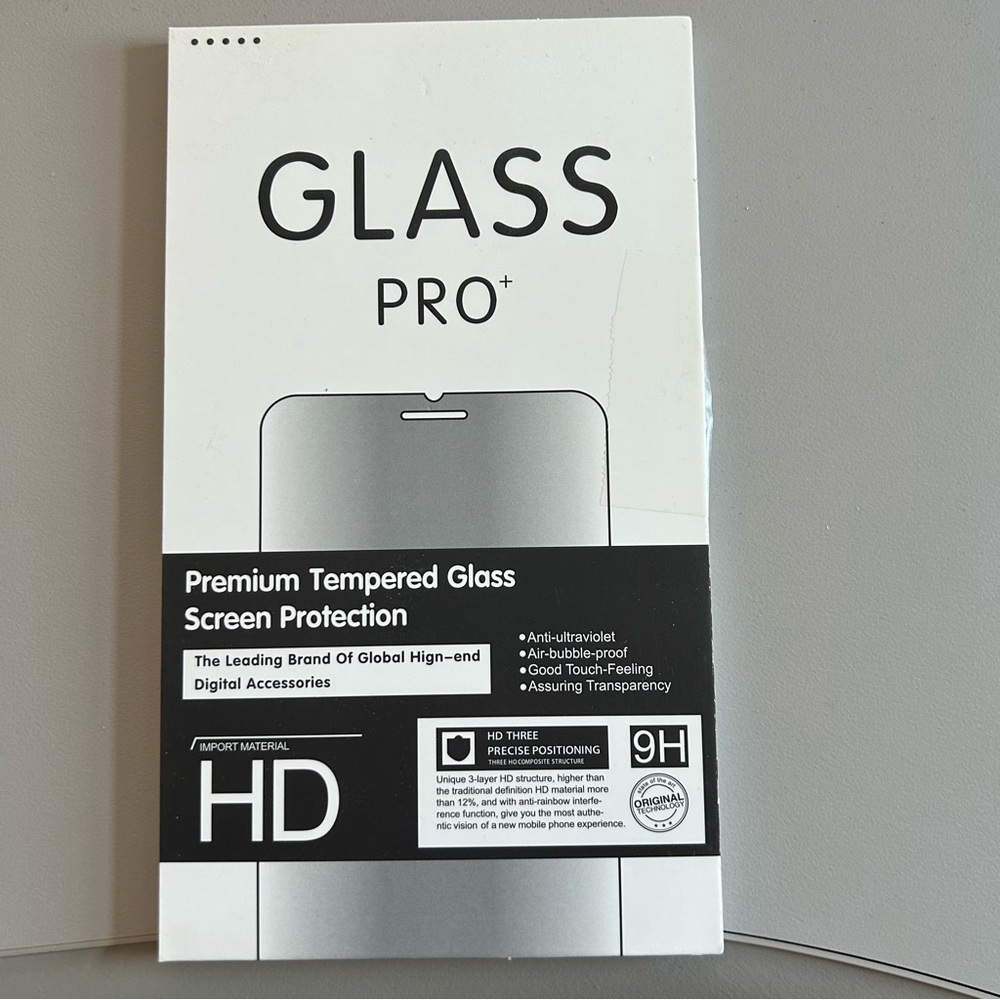 Free item: Glass Pro+ Tempered Glass Screen Protector